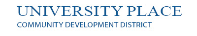 University Place CDD Logo
